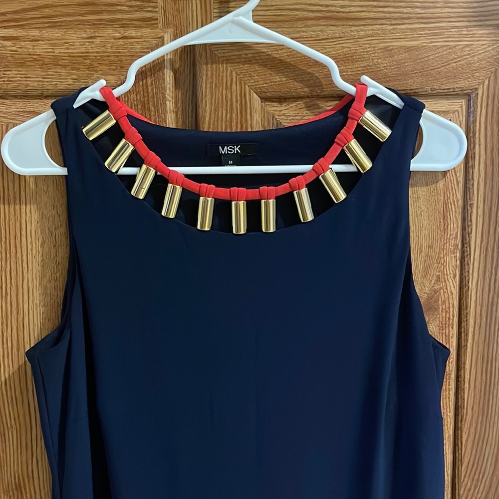Navy MSK Dress